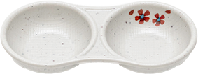 Matte Circular 2-sided Sauce dish